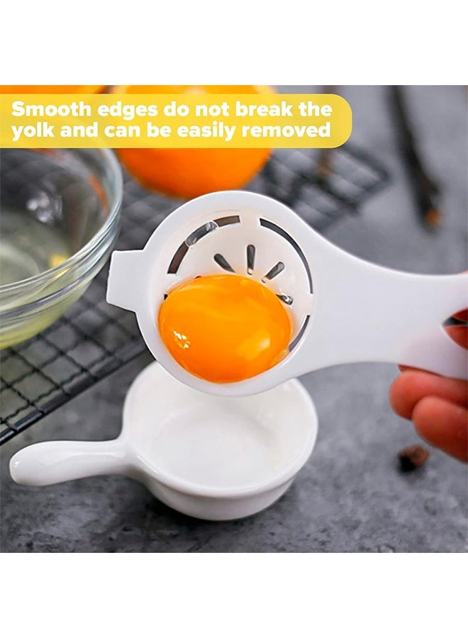 3-PACK Tool Yolk White Separator - Egg Divider Strainer Screen Filter - Baking Kitchen Gadgets - Image 5